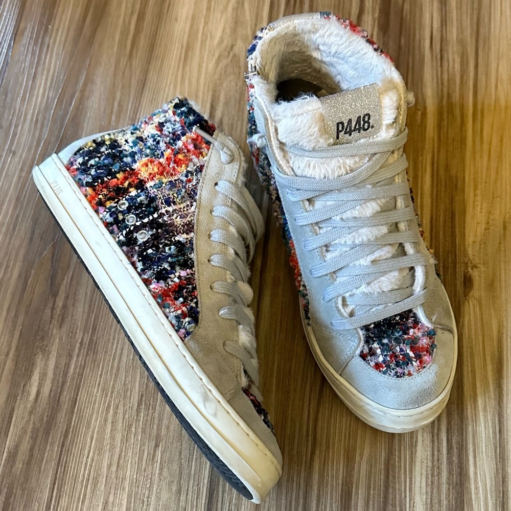 P448 High Top Sneakers